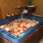 flower bath